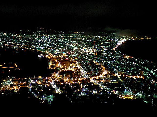2008.01.01 函館の夜景【函館山より撮影】