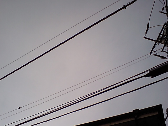 2007/11/10 東京某所の空模様